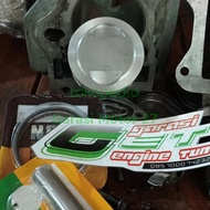 paket bore up Shogun 125 blok + head