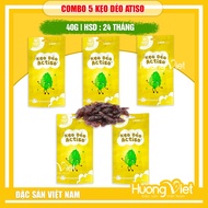 COMBO of 5 less sweet Ladophar artichoke gummies, 40g bag, Lado Kid marshmallows