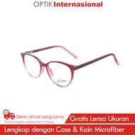 LA LUNA 1001C7 Stylish Cat Eye Women's Glasses Frame Package