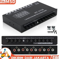 Muraaaahh.. Pre Amp Parametric Equalizer Mobil 7 band Surround Sound T
