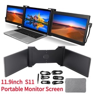 [Dailynews] S11 11.9inch Portable Monitor Laptop Extended Screen External Dual Screen Extender FHD IPS HDR USB C Portable Monitor For Laptops PCs Mobile Phones For 13.3 to 16.5 inch laptops