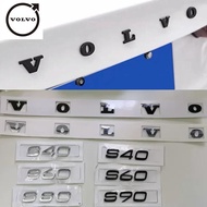 Car ABS 3D letter stickers are suitable for Volvo XC60, XC90, S60, S80, S60L, V40, V60, T5, T6 and A