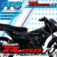 Raider Fi 150 CL (Customized) Sticker Decals
