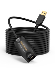 CableCreation Active USB 3.0 Extension Cable, 5 m USB Male to Female Cable with Signal Amplification