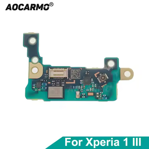 Aocarmo For Sony Xperia 1 III / X1iii MARK3 XQ-BC72 BC62 BC52 Bottom Microphone MIC PCB Circuit Boar