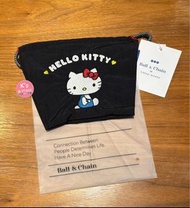 Ball & Chain 與Hello Kitty 聯成的刺繡收納袋👝