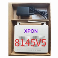 HW HG8145V5 Epon/gpon/xpon ONU FTTH Gigabit Modem Router 1GE + 3FE + 1tel + Wifi With  Power Supply
