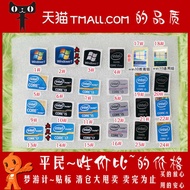 [Sticker 2026] win7 8 System Intel I3 I5 I7 CPU Computer Performance Label Notebook Sticker LOGO LOG