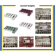 [READY STOCK FAST DELIVERY] IKEAA Scented Tealight Candles (PACK OF 30 PIECES) 3.5 / 4 Hours Burning