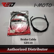 Brake Cable Mixed Brands Daang Hari/GD110/TMX155/RS100/HD3/Barako/Lifan /GY6125/Rusi TC150