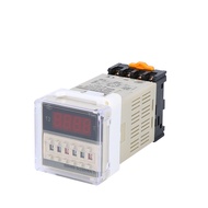 Digital Display Time Relay DH48S-S/1Z/2Z Cycle Time Controller 220V 380V 24V 12V