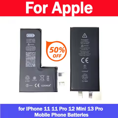 For Apple Battery Cells with Ultra-large Capacity for IPhone 11 11 Pro 12 Mini 13 Pro Mobile Phone B