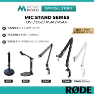 RODE Microphone Stand & Studio arm DS1 / DS2 / PSA1 / PSA1+ Professional Mic Desktop & Boom Arm
