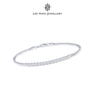 Lee Hwa Jewellery Gloria 18K White Gold Bracelet with Diamond