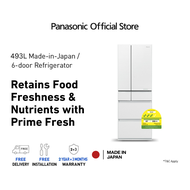 Panasonic Premium MIJ 6-Door Refrigerator NR-F503GT-WS
