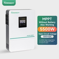 3.6kw 5.5 kW 6.2kw 11kw Hybrid Solar Inverter 5.5w Pure Sine Wave MPPT Single Phase Power Inverter w
