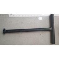 TIME telecom  manhole key (pear shape big old 50cent)