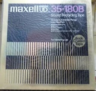 日製 全新未開封 日立萬勝 Maxell UD 35-180B 10.5吋 高級鋁盤  盤式 錄音帶