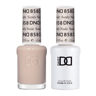 DND Sheer Gel Polish Set - 1 each of Sheer Gel Polish and Sheer Nail Polish, 0.5 Fl Oz