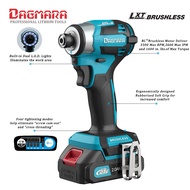 Dagmara Power Cordless Drill 21V Two Speed Electric Rechargeable Screwdriver Drill
