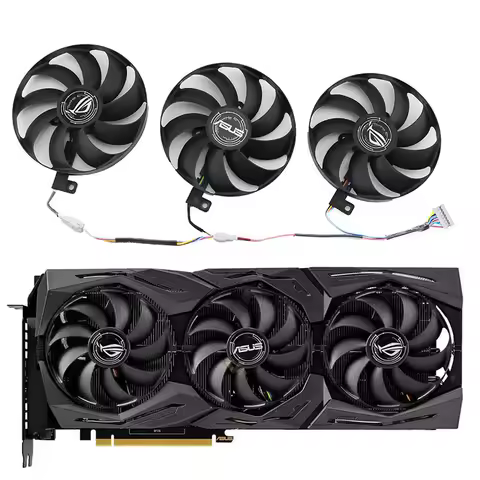 NEW 87MM T129215SU For ASUS RTX2070 ROG STRIX-GeForce RTX 2060 Super 2080 Ti or RX 5600 XT RX 5700XT