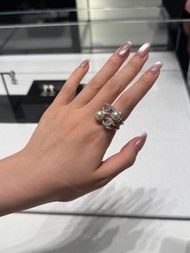 全新Chanel香奈兒25S新款四方珍珠戒指｜香港包郵｜實拍正品｜支持退換