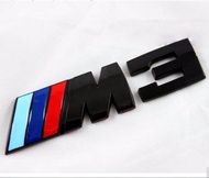 M3 Motorsport โลหะสติกเกอร์ลายโลโก้สำหรับติดรถยนต์ตัวนูนติดฝากระโปรงท้ายตราติดหน้ารถสำหรับ BMW E46 E30 E34 E36 E39 E53 E60 E90 F10 F30 M3 M5 M6