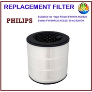 Replacement Filter Compatible Filter For Philips Hepa Filters FY0194 AC0820 Series FY0194/30 AC820/1