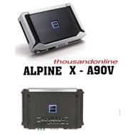 ALPINE X-A90V X SERIES 5 CHANNEL AMPLIFIER 75W RMS X 4 + 300W 1 AT 4 OHMS