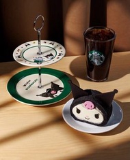 KUROMI Starbucks 下午茶2層架