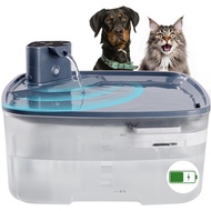 5200mAh Dog Water Fountain Wireless,2.1GAL/8L Large Dog Water Fountain Battery Operated, Dog Water F