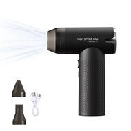 High Speed Fan Turbo HX132 พัดลมความเร็วสูง 100000 Rpm 55m/s พัดลมพลังงานมือถือไร้สาย พัดลมUSB เครื่