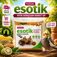 SEMPATI Formula Esotik 100 Gram Pakan Bubur Lolohan Loloh Makanan Anakan Piyik Piyek Bayi Burung Lov