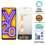 VIVO Y20/Y20i/Y20S LCD DISPLAY TOUCHSCREEN DIGITIZER SPARE PART (FREE TOOLS )
