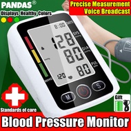 ⚡Gift USB cable + Battery⚡Digital Upper Arm Blood Pressure Pulse Monitor 3 colors indicate health USB charging/battery insertion Health Care Tonometer Meter Sphygmomanometer Portable Blood Pressure Monitors