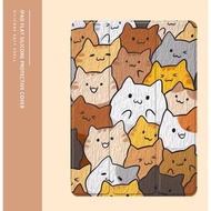 iPad 10.2/iPad mini/iPad pro 10.5/iPad pro 11/iPad air 1-4/iPad 10.2 (19)(20)/iPad 2017/2018/iPad 10.9 cat design casing