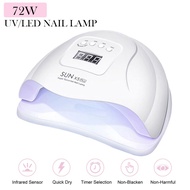 UR SUGAR Nail Dryer Machine Portable 72W/48W UV LED Lamp Nails USB Cable Home Use Nail UV Lamp For D