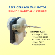 Sharp / National / Toshiba Refrigerator Fan Motor Kipas Motor Peti Sejuk MH07BCF-TJA5