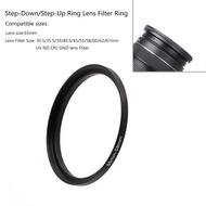 55-30.5/35.5/39/40.5/43/55/58/60/62/67mm Step-Down/Step-Up Ring Lens Filter Ring UV/ND/CPL GND Lens 