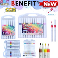 BENEFIT Brush Tip Glitter Marker | Glitter Marker 12 24 Color/ | Premium Premium Marker Pen