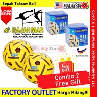 【Free Gift】Gajahmas 511 Men Sepak Takraw Ball#gajah #emas #511 #Sepak #Takraw #Ball #2PCS