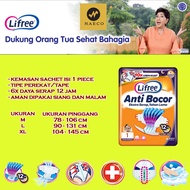 Lifree AdultPopok for the Elderly Adult Diaper Tape Adhesive Type Lifree Adult Diapers