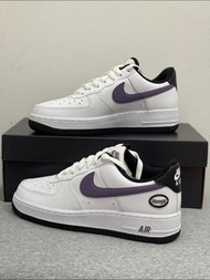 💕全新正貨/Nike Air Force 1 Low  07 LV8 ''Hoops'' 板鞋 男女同款 白紫