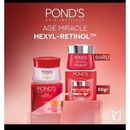 Ponds Age Miracle Hexyl-Retinol Day Cream 50g / Ponds Age Miracle Krim Pagi-Siang ukuran Besar