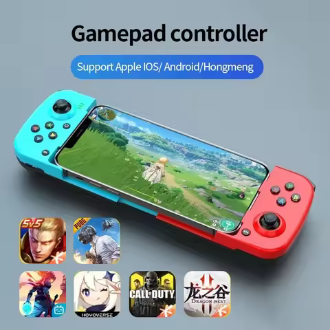 D3 Type-C Game Console Telescopic Mobile Phone gamepad Bluetooth 5.0 Wireless Game Controller For PU
