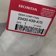 GEAR COMP FINAL Rear axle 44T Vario 125 Vario 150 23430K59A70