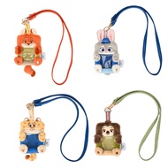 Crazy Zoo City Work Brand Badge Card Holder for Friends Practical Birthday Gift Judy Nick Coin Purse