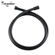 웃1.5m Shower Hose Flexible Matte Black PVC Shower Explosion-proof Home Bathroom Pipe Fittings Ho b✌