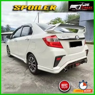 💥Ready Stock💥Perodua Bezza 20-23 Galaxy X 'ABS' spoiler ( Without Paint )