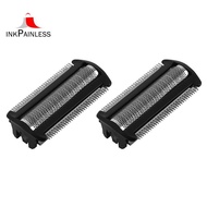 2 Pack Trimmer Shaver Head Foil Replacement for Norelco Bodygroom BG2000 BG2024 TT2040 BG2028 TT2030